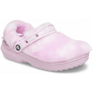 Crocs Classic Fur Sure Klumpa Férfi Rózsaszín | HU 0771JPQJ